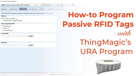 rfid tag programming